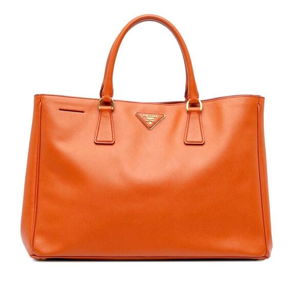 Pre Loved prada Women Orange Tote Bags - Picture 1 of 8